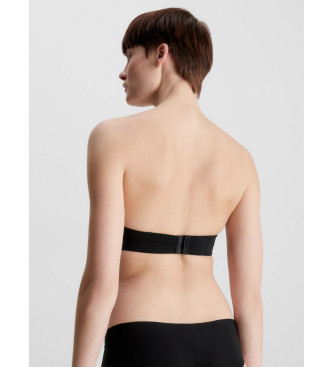 Calvin Klein Push Up Strapless Beha zwart