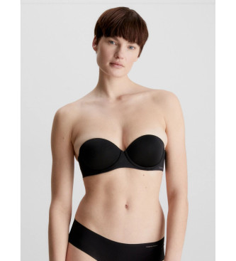 Calvin Klein Sujetador Push Up Strapless negro 