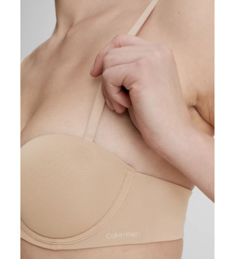 Calvin Klein Strapless beige bra