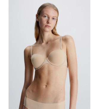 Calvin Klein Strapless beige bra