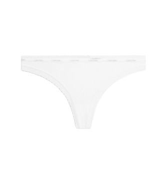 Calvin Klein Tanga Bottoms Up blanco