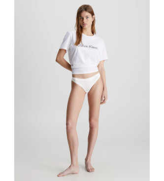 Calvin Klein Bottoms Up stringtrosor vit