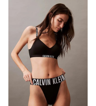 Calvin Klein Perizoma nero a gamba alta