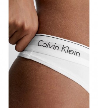 Calvin Klein Stringi Modern Cotton białe