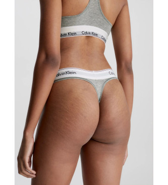 Calvin Klein Tanga Modern Katoen Grijs