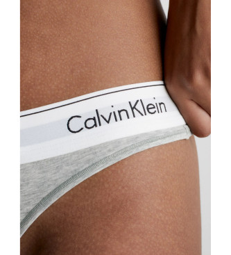 Calvin Klein Tanga Modern Katoen Grijs