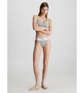 Calvin Klein String Modern Katoen grijs