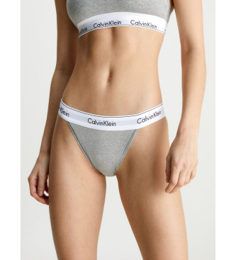 Calvin Klein String Modern Katoen grijs