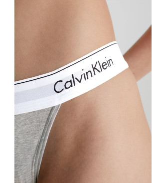 Calvin Klein String Modern Katoen grijs