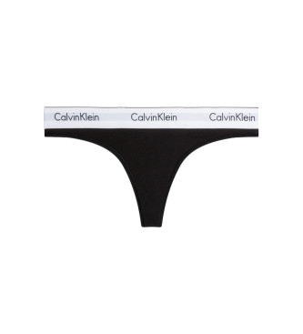 Calvin Klein Tanga Modern Cotton negro