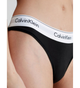 Calvin Klein Fio dental Algodo Moderno Preto