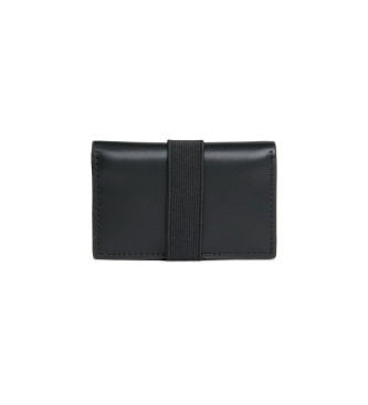 Calvin Klein Tech Leather Card Holder black