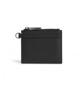 Calvin Klein Leather Card Holder Set Holder black