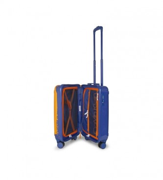 Calvin Klein O saco da cabine da fábrica azul, laranja -54x35,5x22,5cm