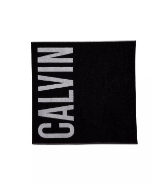 Calvin Klein Blokhanddoek zwart