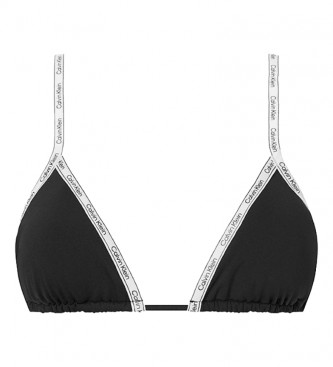 Calvin Klein Black Triangle Bikini Top