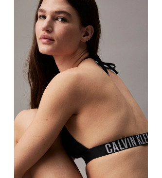 Calvin Klein Triangle Bikini Top Intense Power black Esdemarca Store fashion footwear and accessories best brands shoes and designer shoes