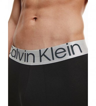 Calvin Klein Pack 3 bóxers Trunk negro