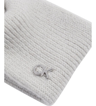 Calvin Klein Grey wool and cashmere blend headband