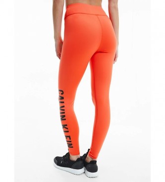 Calvin Klein Leggings sportivi con logo arancione