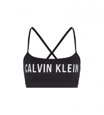Calvin Klein Reggiseno sportivo a basso impatto WO nero