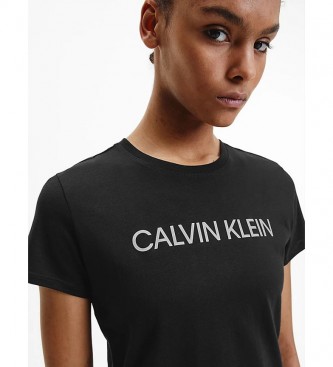Calvin Klein Camiseta Logo blanco