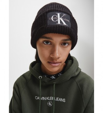 Calvin Klein Jeans Cappello in misto lana K60K607383 nero