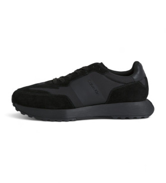 Calvin Klein Black suede trainers