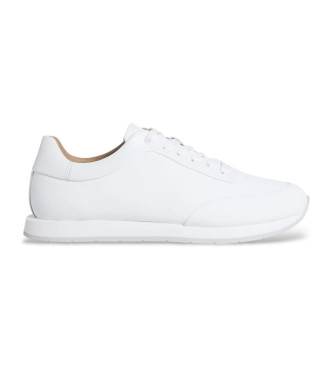 Calvin Klein Zapatillas de piel Low Prof blanco