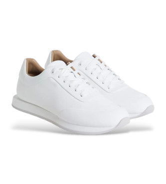 Calvin Klein Zapatillas de piel Low Prof blanco