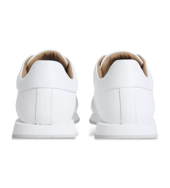 Calvin Klein Zapatillas de piel Low Prof blanco