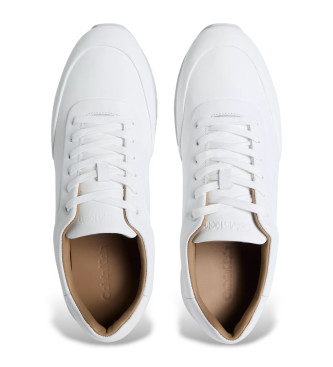 Calvin Klein Zapatillas de piel Low Prof blanco