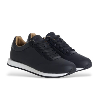 Calvin Klein Low Prof leather trainers black