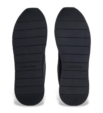 Calvin Klein Zapatillas de piel Low Prof negro