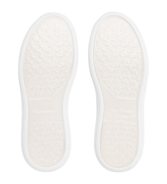 Calvin Klein Baskets basses en cuir blanc