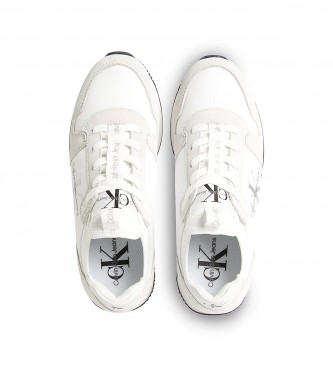Calvin Klein Sneakers in pelle Sock Laceup Ny-Lth Wn beige