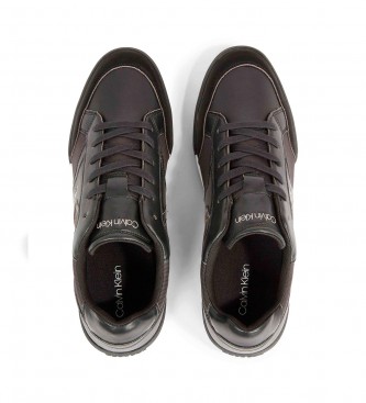 Calvin Klein Trainers Low Top Lace Up Mix black