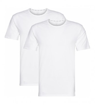 Calvin Klein Pack 2 Kurzarm-T-Shirts CREW NECK wei 