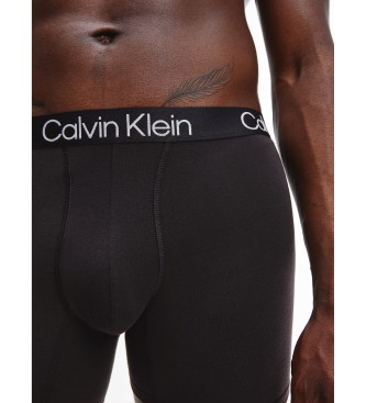 Calvin Klein Packung mit 3 langen Boxershorts - Moderne Struktur
