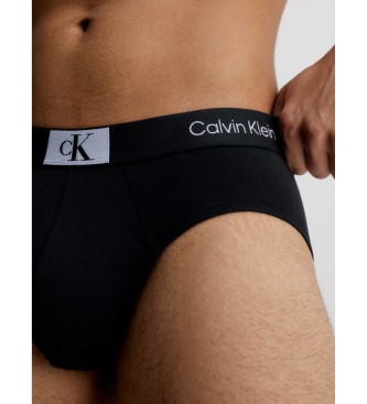 Calvin Klein Lot de 3 slips - Ck96 noir