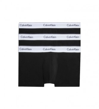 Calvin Klein Pack 3 Boxers - Modern Cotton black