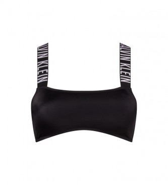Calvin Klein Top de bikini bandeau Intense Power noir