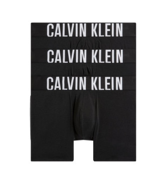 Calvin Klein Confezione da 3 boxer lunghi larghi neri Intense Power