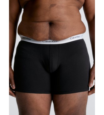 Calvin Klein Pack of 3 large boxer shorts - black cotton