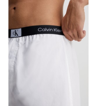 Calvin Klein Confezione da 3 buste in tessuto Slim nere, bianche, grigie