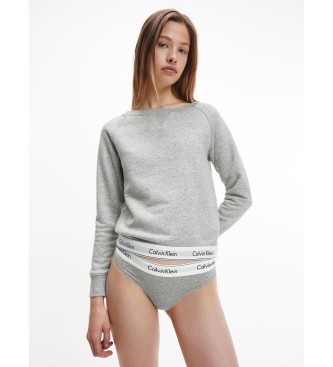 Calvin Klein Brasile as Modern Slip in cotone grigio