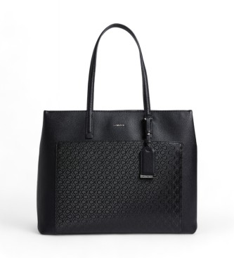 Calvin Klein Bolso tote con logo negro