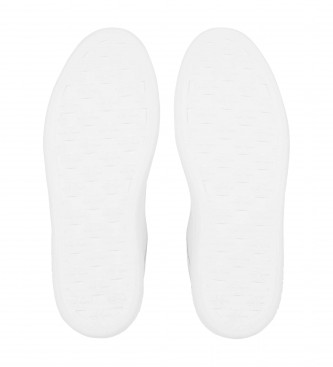 Calvin Klein Scarpe da ginnastica in pelle con coppe casuali bianche