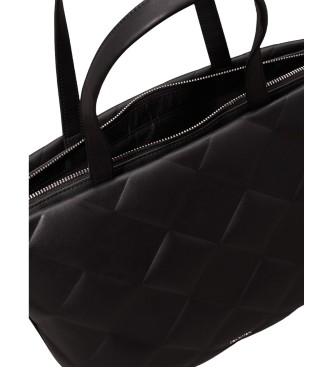 Calvin Klein Diamentowa torba shopper w kolorze czarnym