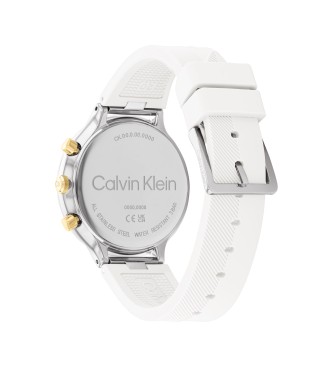Calvin Klein Orologio analogico energetico bianco